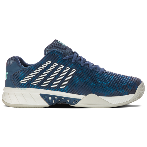 K-Swiss Mens Hypercourt Express AC - Teal/White [Size: US - 8]