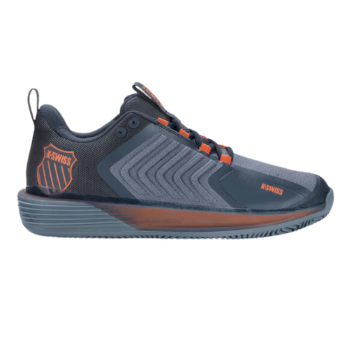 K-Swiss Mens Ultrashot HB (Clay) Tennis Shoes - Orion/Blue [Size : US - 9.5]