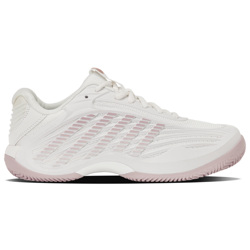 K-Swiss Womens Hyper Court Express 3 (Clay) - White/Rose [Size : US - 6]