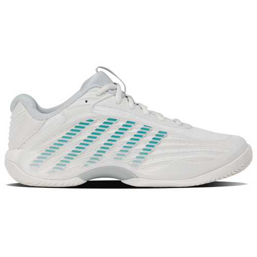 K-Swiss Womens Hyper Court Express 3 (Wide) - White/Baltic [Size : US - 6]