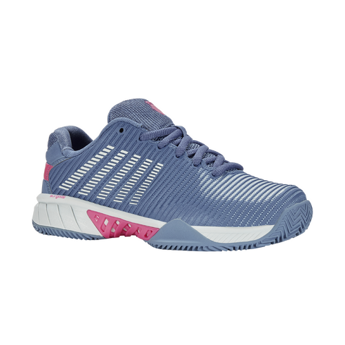 K-Swiss Womens Hypercourt Express HB - Infinity/Blue Blush/Carmine Rose [Size: US - 11]