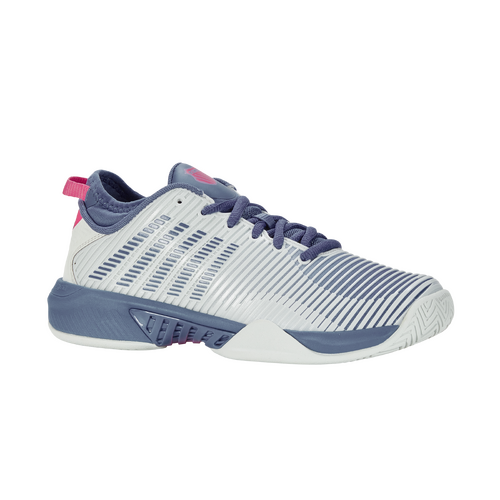 K-Swiss Womens Hypercourt Supreme AC - Winward Blue/Orion/Scarlet [Size: US - 10]