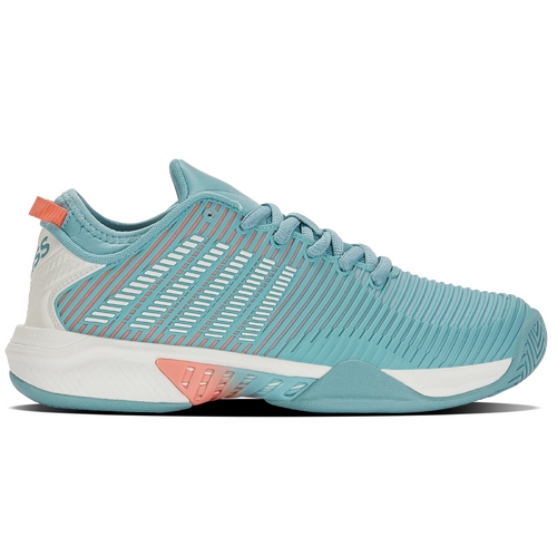 K-Swiss Womens Hypercourt Supreme HB - Nile Blue/Desert Flower [Size : US - 8]