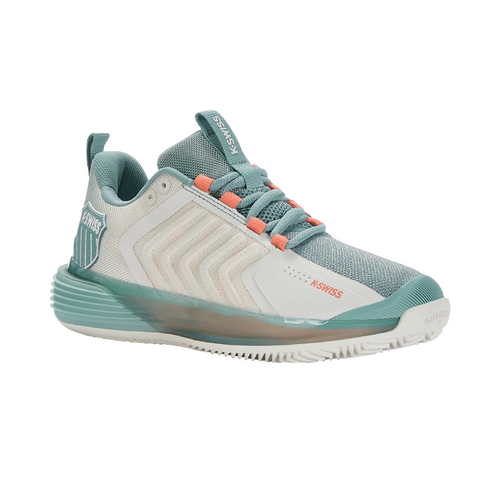 K-Swiss Womens Ultrashot 3 AC - White/Desert Flower [Size: US - 8.5]