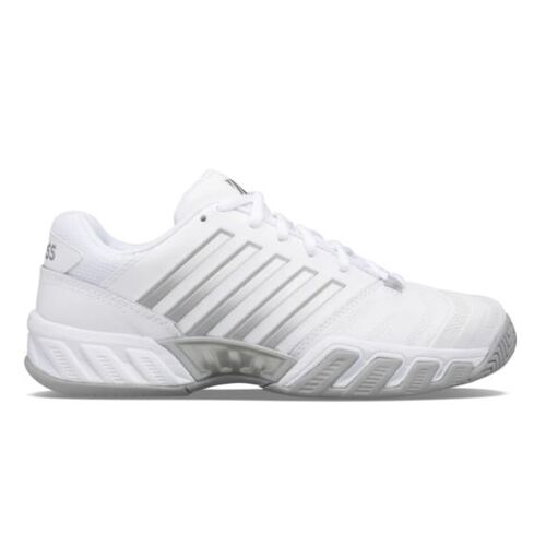 K-Swiss Womens Bigshot 4 AC - White/Silver [Size : US 8.5]