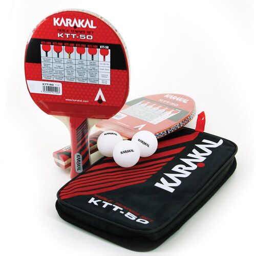 Karakal KTT50 Two Table Tennis Bat Set
