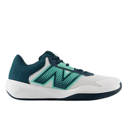 New Balance Mens 696 (2E) - White/Medusa Green [Size : US - 8]