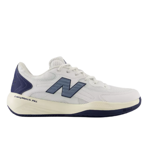 New Balance Mens (D) Every Match Pickleball Shoe - White/Blue Zinc [Size : US - 8]