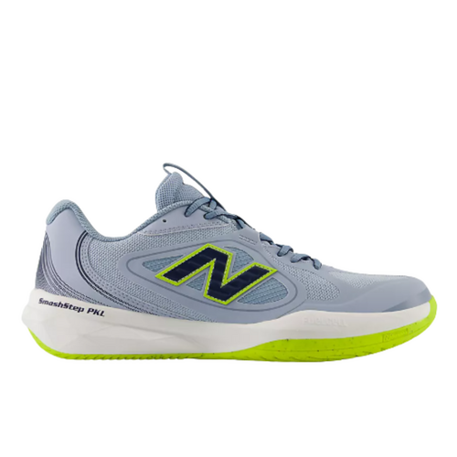 New Balance Mens (2E) Smash Step Pickleball Shoes - Zinc Blue/NB Navy [Size : US - 8]