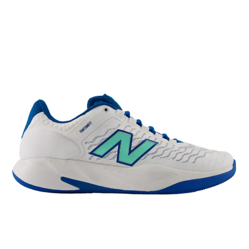 New Balance Mens (D) CT Rally (HC) Tennis Shoes - White/Angora [Size : US - 7]