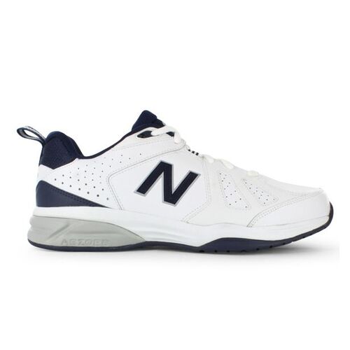 New Balance MX624 V5 (4E) White/Navy Men's Shoes [Size : US 10.5]
