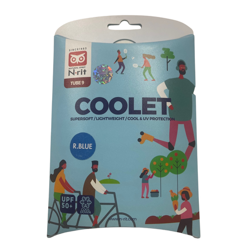 N-RIT Coolet Cooling Arm Sleeve UV Protection Tube 9 - Blue 