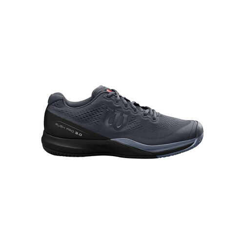 Wilson Rush Pro 3.0 AC Black/Infrared Men's Shoe [Size: US 14]
