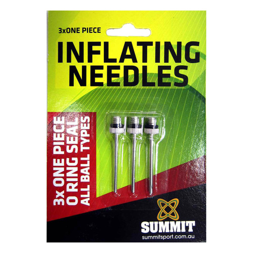 Summit Inflating Needles 3 x One Piece
