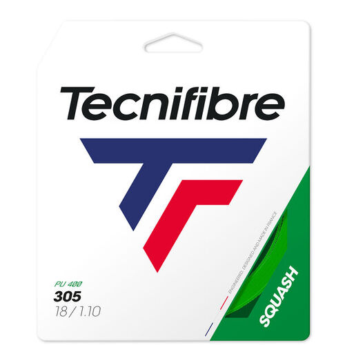 Tecnifibre 305 Green Squash String Set [Gauge: 1.10mm]