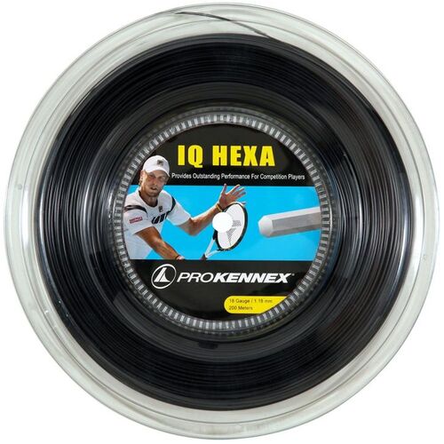 Pro Kennex IQ HEXA 17/1.23 200m Reel - Black