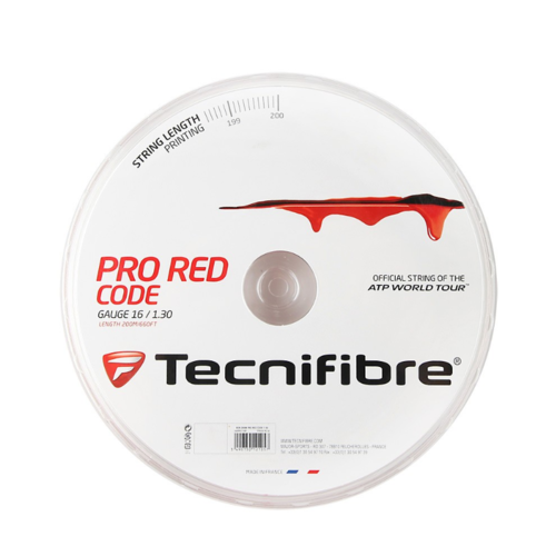 Tecnifibre Pro Red Code Reel [String Gauge: 1.25mm/17G]