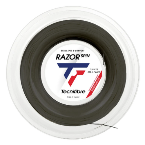 Tecnifibre Razor Spin 1.25 (200m) Reel - Carbon