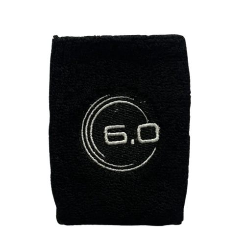 Six Zero Sweat Wrist Bands - Black