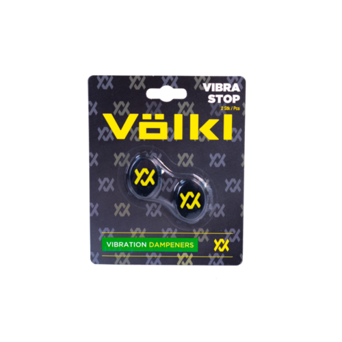 Volkl Vibrastop Black/Yellow 2 Pack