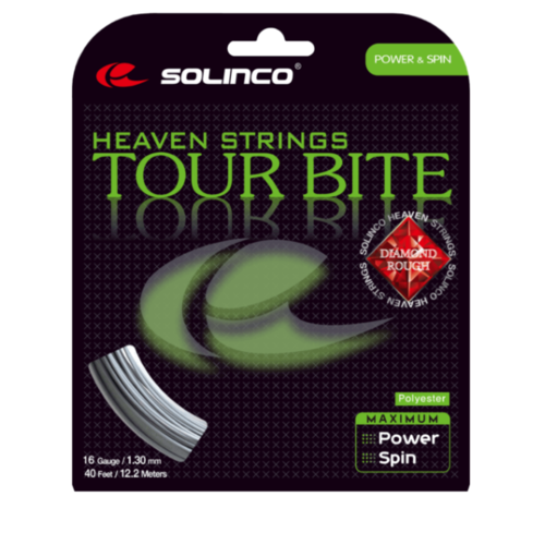 Solinco Tour Bite Diamond Rough Sets [Gauge: 1.3mm/16G]