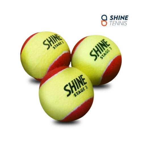 Shine Stage 3 - Red 2 Tone Balls 12 pack