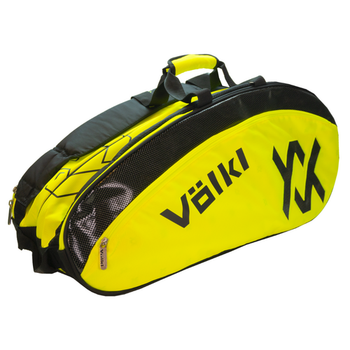 Volkl Tour Combi Bag 6-9 Racquets - Yellow/Black