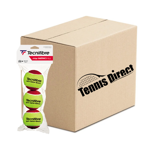 Tecnifibre Red (Stage 3) Case (3 X 24) Ball Poly Bag