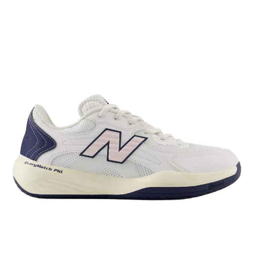 New Balance Womens (D) Every Match Pickleball Shoe - White/Pink Granite [Size : US - 6]