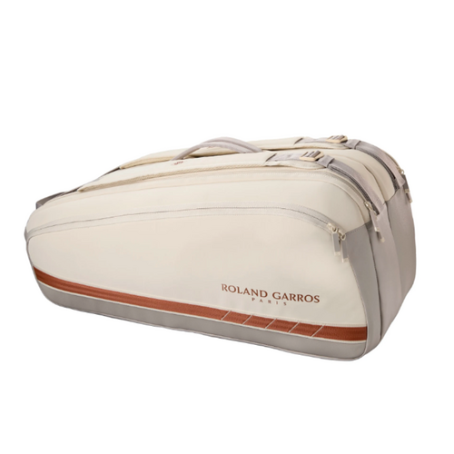 Wilson Roland Garros 2025 Super Tour 9R Bag (Cream/Clay)