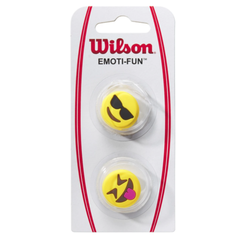 Wilson Emoti-Fun String Dampener (2 Pack) – Glasses/Tongue
