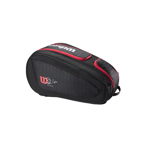 Wilson Bela V3 Padel Racket Bag - Black/Red