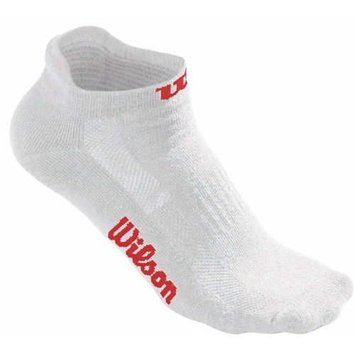 Wilson Women's White No Show Sock 3 Pack - White