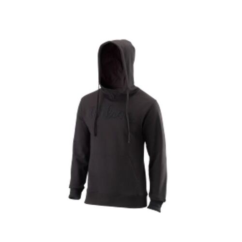 Wilson Mens Script Eco Cotton PO Hoody Slimfit - Black [Size : US - Small]