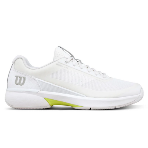 Wilson Mens Rush Lite (AC) Tennis Shoes - White [Size : US - 8.5]