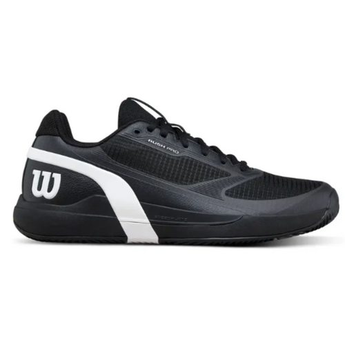 Wilson Mens Rush Pro 5 (Clay) - Black/White [Size : US - 8.5]