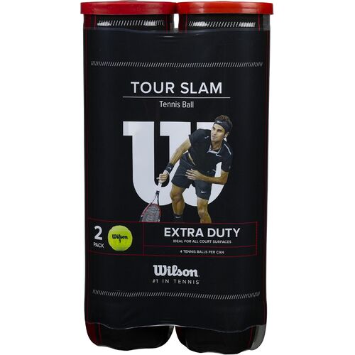 Wilson Tour Slam 4 Ball 2 Pack