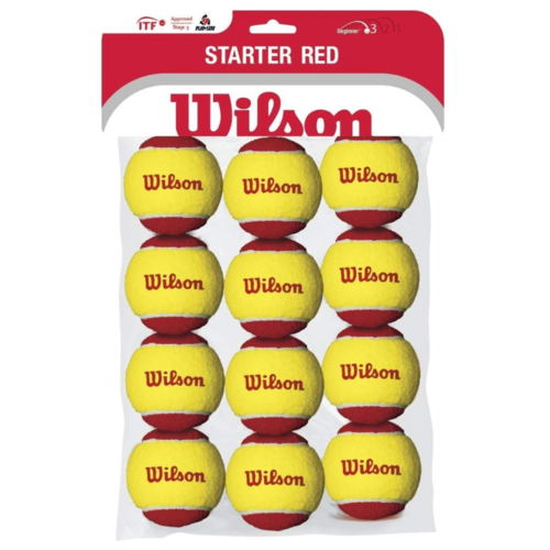 Wilson Starter Red Balls 72 Ball Case (6 x 12 Balls)