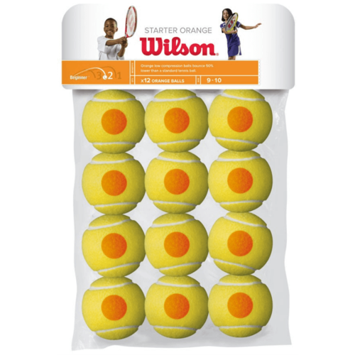 Wilson Starter Orange Balls 72 Ball Case (6 x 12 Balls)