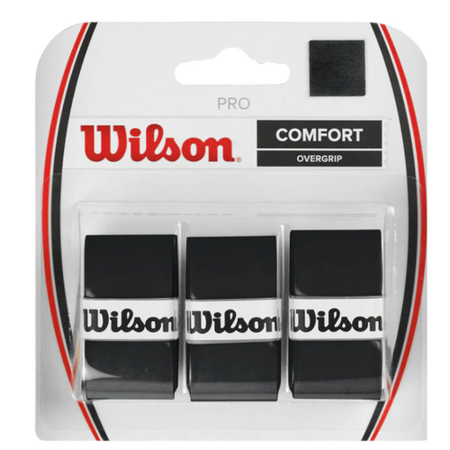 Wilson Pro Overgrip 3 Pack - Black