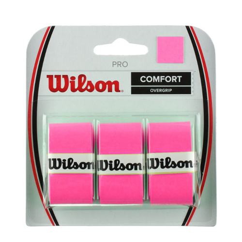 Wilson Pro Overgrip 3 Pack - Pink