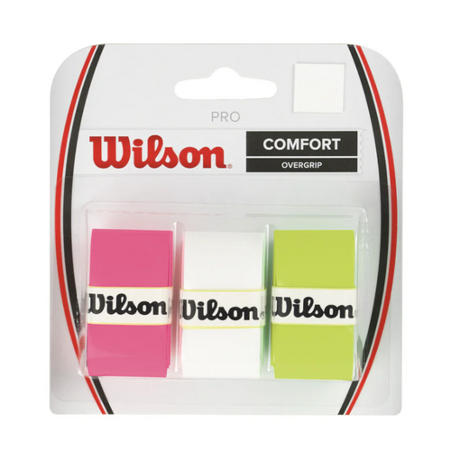 Wilson Pro Overgrip 3 Pack - Assorted