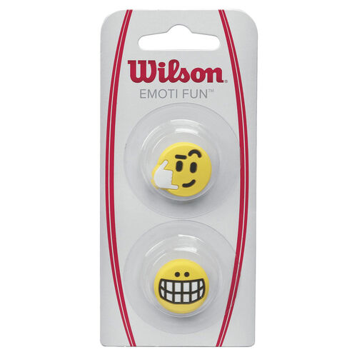 Wilson Emoti-Fun String Dampener (2 Pack) – Big Smile/Call Me