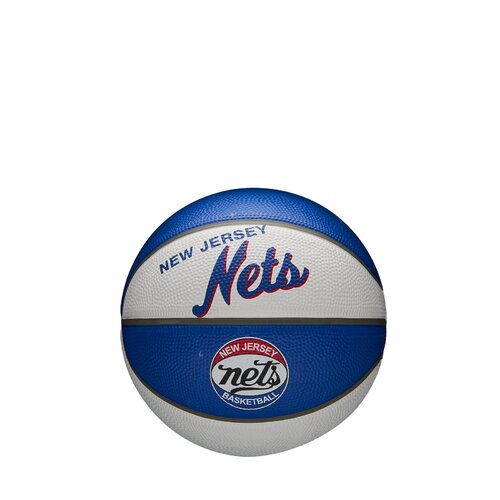 Wilson NBA Team Retro Mini Basketball - Brooklyn Nets