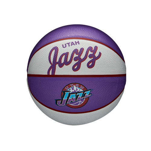 Wilson NBA Team Retro Mini Basketball - Utah Jazz