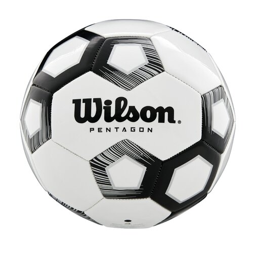 Wilson Pentagon Soccer Ball - White/Black