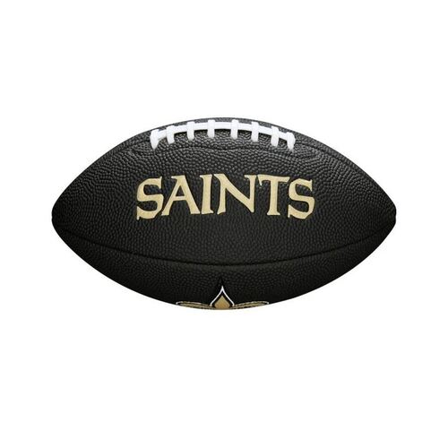 Wilson NFL Logo Team Mini Ball - New Orleans Saints 