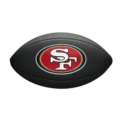 Wilson NFL Logo Team Mini Ball San Francisco 49ers