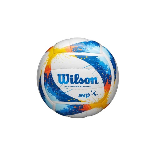 Wilson AVP Splatter Blue/Yellow/White Volleyball