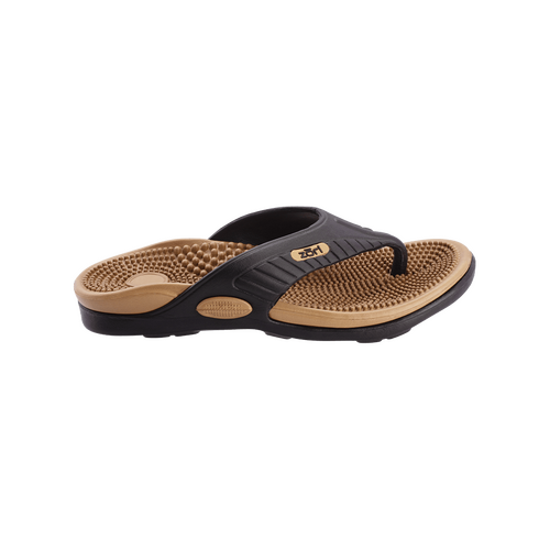 Neat Zori Massage Orthotic Thongs - Brown [Size: 8]